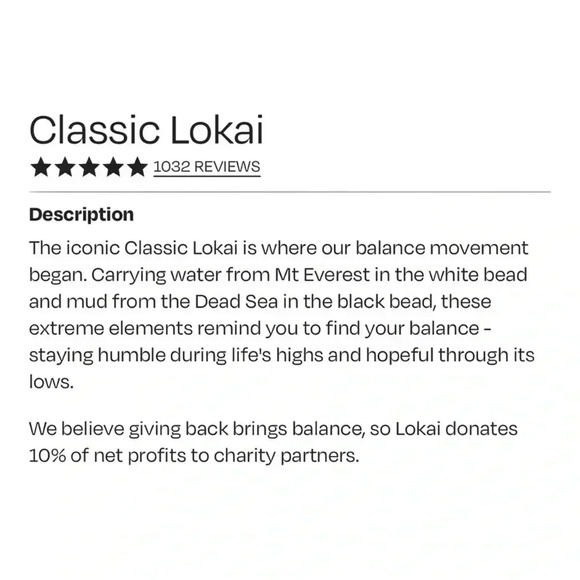 CLASSIC LOKAI SIZE S UNISEX NWT - Picture 3 of 15